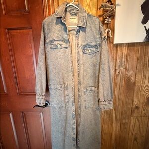Free People Light Blue Denim Jacket